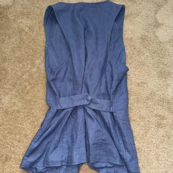 Free People Linen Vest - Picture 4 of 4